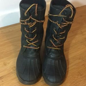 Sperry Saltwater Misty Rain and Cold Boots sz 9